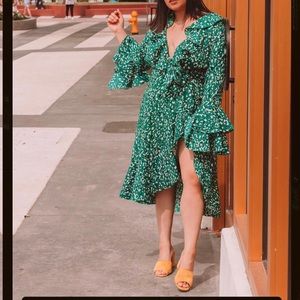Cheetah Print Dress